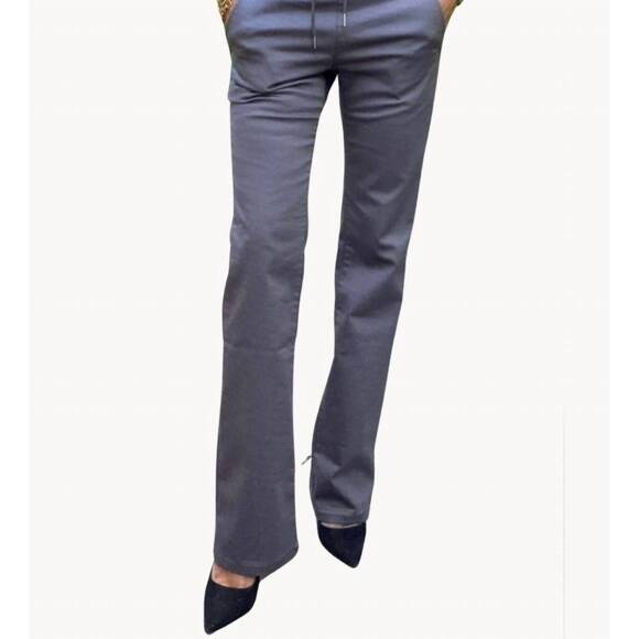 NEW BEVY FLOG loren flared pants in gray specks